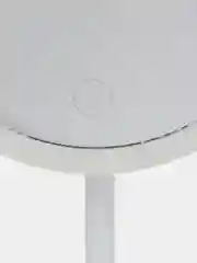 Белый зеркало сенсорное настольное с подсветкой LED