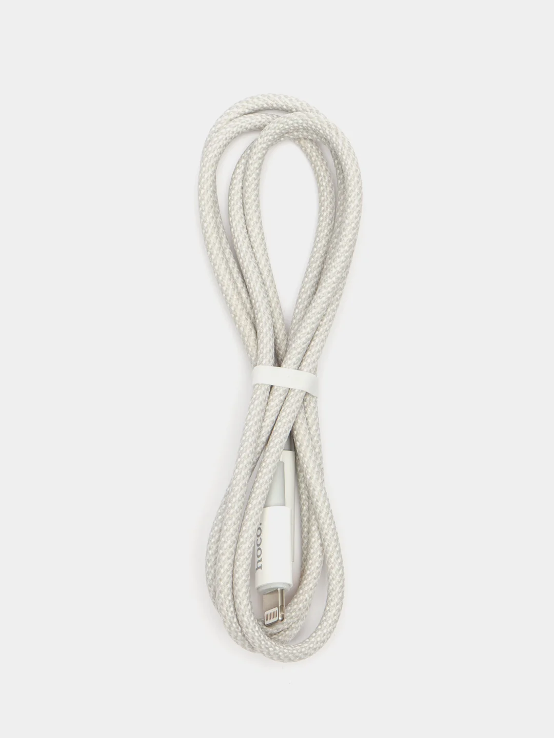 Серебряный кабель AUX Hoco UPA 19, Type-C, Lightning Iphone
