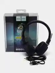 Синий наушники беспроводные Hoco W25