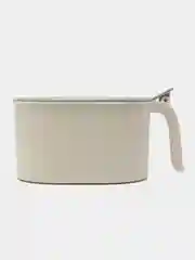 Белый емкость для специй с ручкой