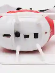 Красный радиоуправляемый детский вертолет Induction Helicopter с пультом управления