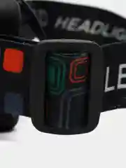 Налобный фонарь LED трёхсекционный с аккумулятором