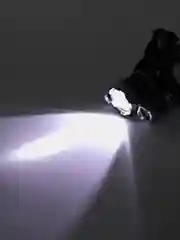 Налобный фонарь LED трёхсекционный с аккумулятором