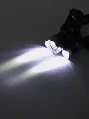 Налобный фонарь LED трёхсекционный с аккумулятором