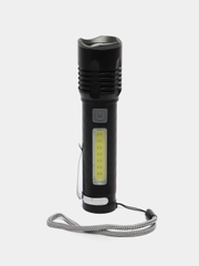 Фонарь карманный LED со встроенным аккумулятором в кейсе