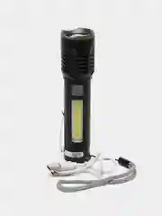 Фонарь карманный LED со встроенным аккумулятором в кейсе