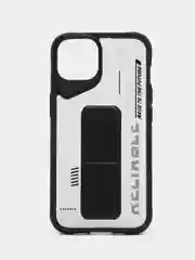 Черный чехол с подставкой на iPhone 13 (Айфон 13)