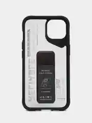 Черный чехол с подставкой на iPhone 13 (Айфон 13)