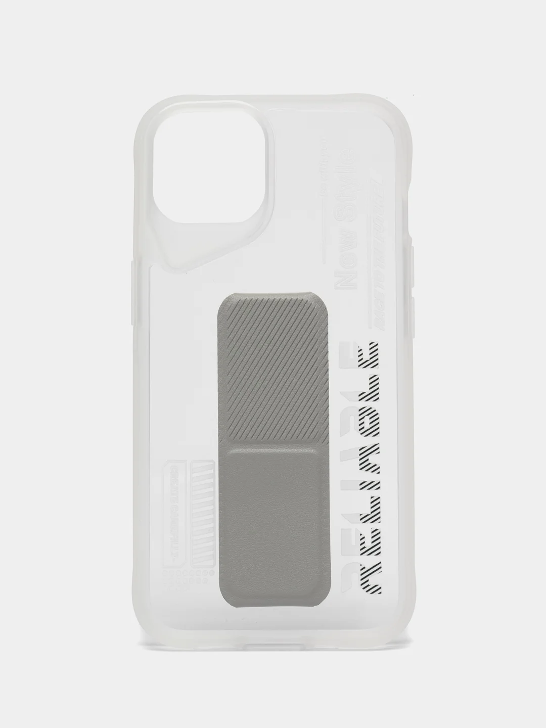 Белый чехол с подставкой на iPhone 13 (Айфон 13)