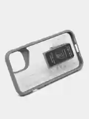 Серый чехол с подставкой на iPhone 13 (Айфон 13)