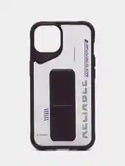 Фиолетовый чехол с подставкой на iPhone 13 (Айфон 13)