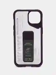 Фиолетовый чехол с подставкой на iPhone 13 (Айфон 13)