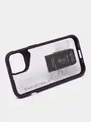 Фиолетовый чехол с подставкой на iPhone 13 (Айфон 13)