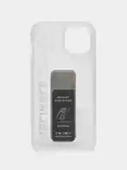 Белый чехол с подставкой на iPhone 14 (Айфон 14)
