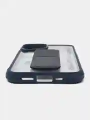 Темно-синий чехол с подставкой на iPhone 14 (Айфон 14)