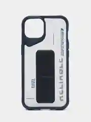 Темно-синий чехол с подставкой на iPhone 14 (Айфон 14)