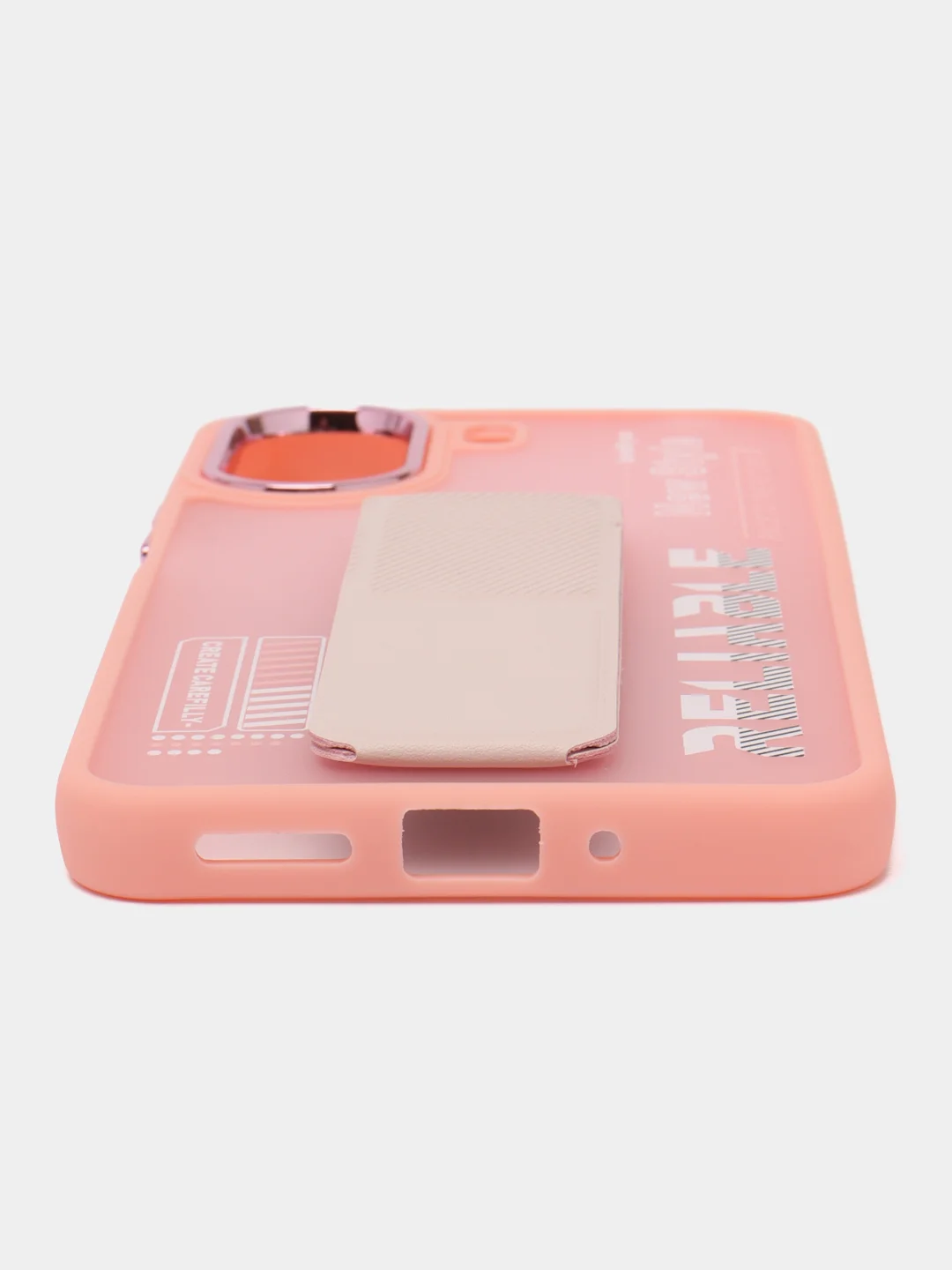 Пудровый чехол с подставкой на Xiaomi Redmi 13C и Poco C65 (Сяоми Редми 13Ц и Поко Ц65)