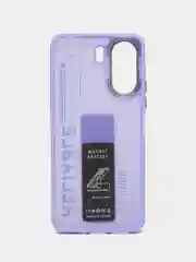 Лавандовый чехол с подставкой на Xiaomi Redmi 13C и Poco C65 (Сяоми Редми 13Ц и Поко Ц65)