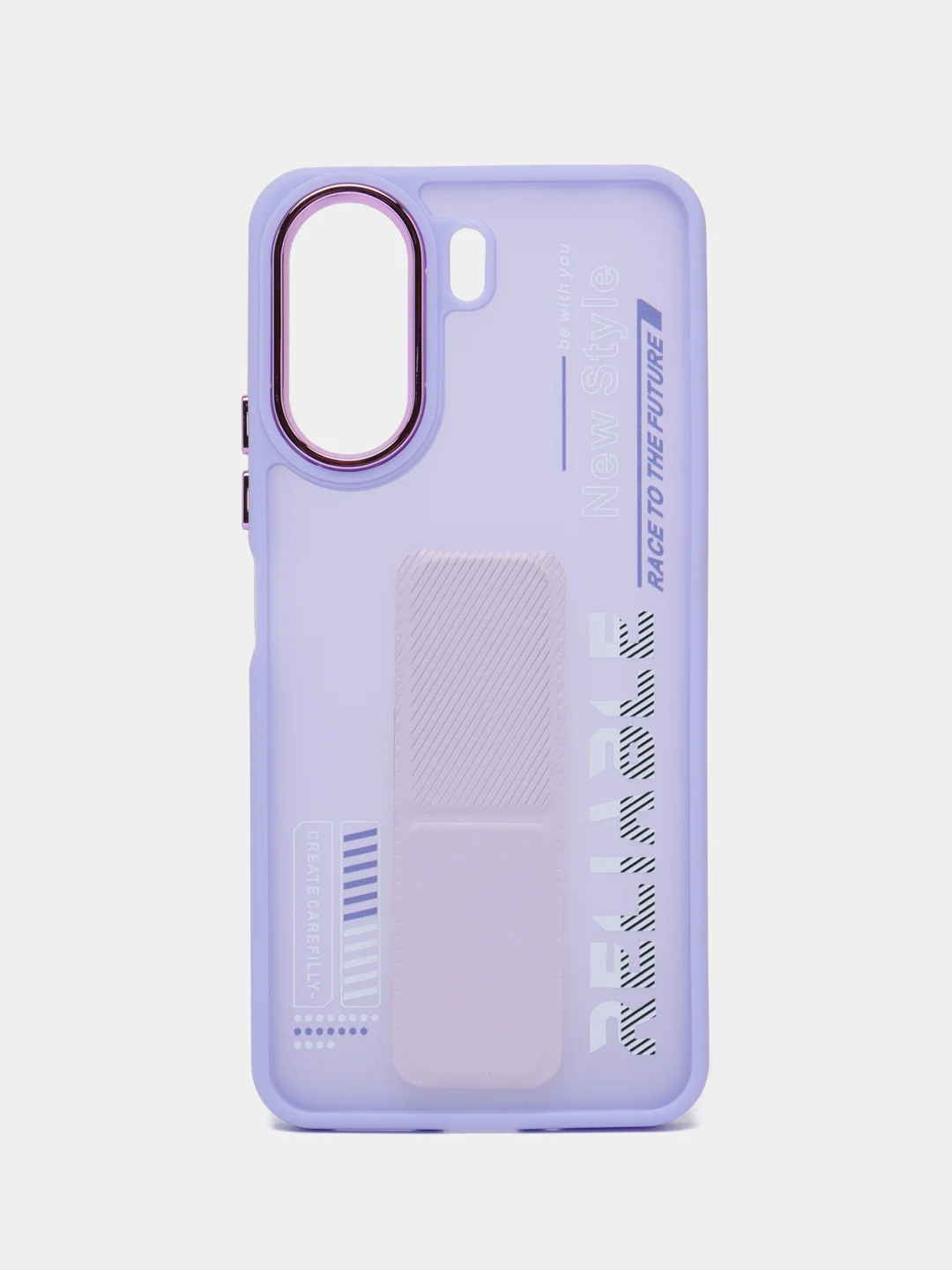 Лавандовый чехол с подставкой на Xiaomi Redmi 13C и Poco C65 (Сяоми Редми 13Ц и Поко Ц65)