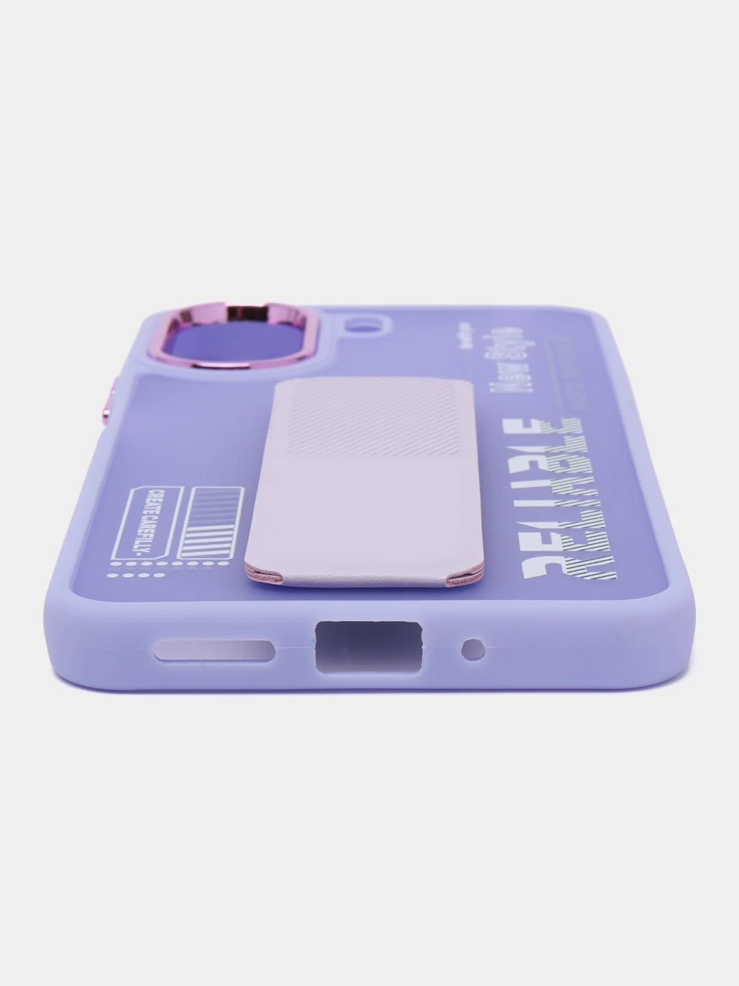 Лавандовый чехол с подставкой на Xiaomi Redmi 13C и Poco C65 (Сяоми Редми 13Ц и Поко Ц65)