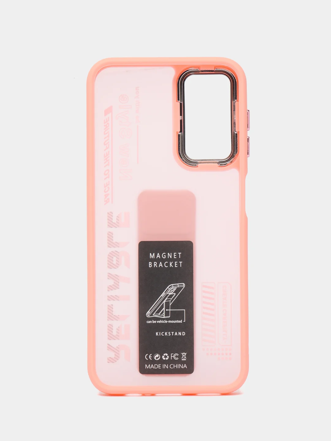 Пудровый чехол с подставкой на Samsung A14 (Самсунг А14)