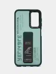 Зеленый чехол с подставкой на Samsung A14 (Самсунг А14)