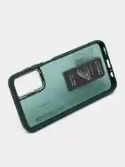 Зеленый чехол с подставкой на Samsung A14 (Самсунг А14)