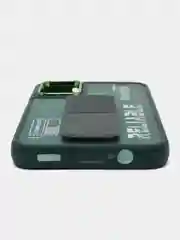 Зеленый чехол с подставкой на Samsung A14 (Самсунг А14)