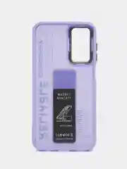 Лавандовый чехол с подставкой на Samsung A15 (Самсунг А15)