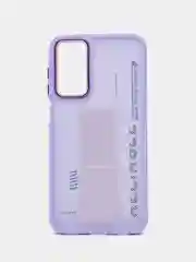 Лавандовый чехол с подставкой на Samsung A15 (Самсунг А15)
