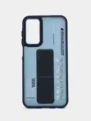 Темно-синий чехол с подставкой на Samsung A15 (Самсунг А15)