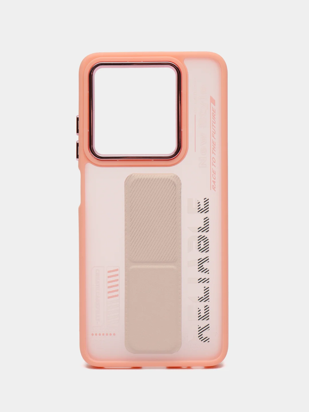 Пудровый чехол с подставкой на Tecno Spark 20, Spark 20C и Tecno Spark Go 2024