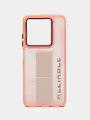 Пудровый чехол с подставкой на Tecno Spark 20, Spark 20C и Tecno Spark Go 2024