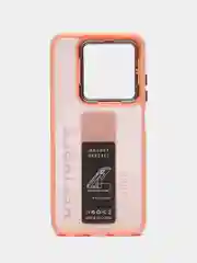 Пудровый чехол с подставкой на Tecno Spark 20, Spark 20C и Tecno Spark Go 2024