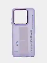 Лавандовый чехол с подставкой на Tecno Spark 20, Spark 20C и Tecno Spark Go 2024