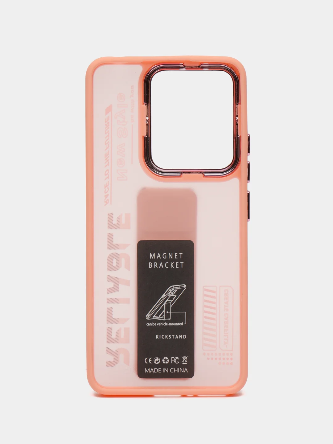 Пудровый чехол с подставкой на Xiaomi Redmi Note 13 (Сяоми Редми Нот 13 4G)