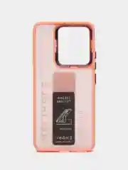 Пудровый чехол с подставкой на Xiaomi Redmi Note 13 (Сяоми Редми Нот 13 4G)