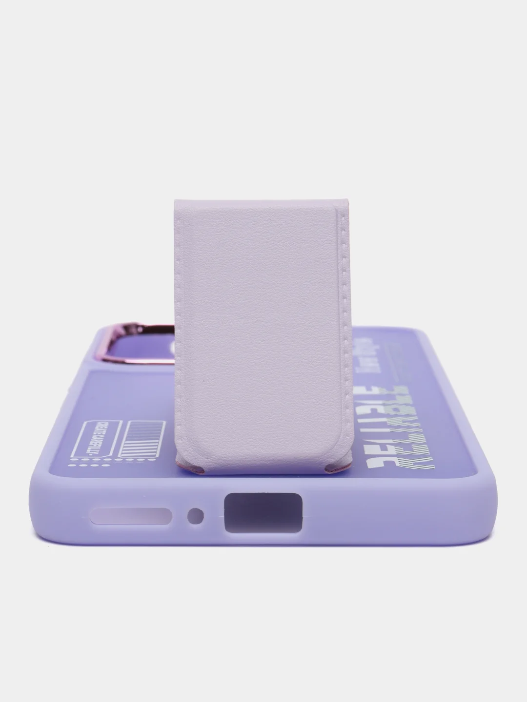 Лавандовый чехол с подставкой на Xiaomi Redmi Note 13 (Сяоми Редми Нот 13 4G)