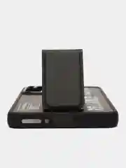 Черный чехол с подставкой на Xiaomi Redmi Note 13 (Сяоми Редми Нот 13 4G)