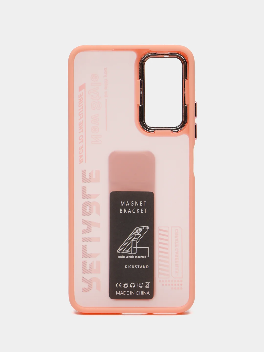 Пудровый чехол с подставкой на Xiaomi Redmi Note 11 Pro 4G и Xiaomi Redmi Note 12 Pro 4G