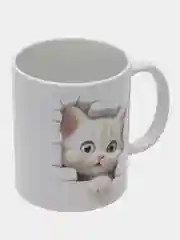 Кружка сувенирная, подарочная, с принтом " Котик "