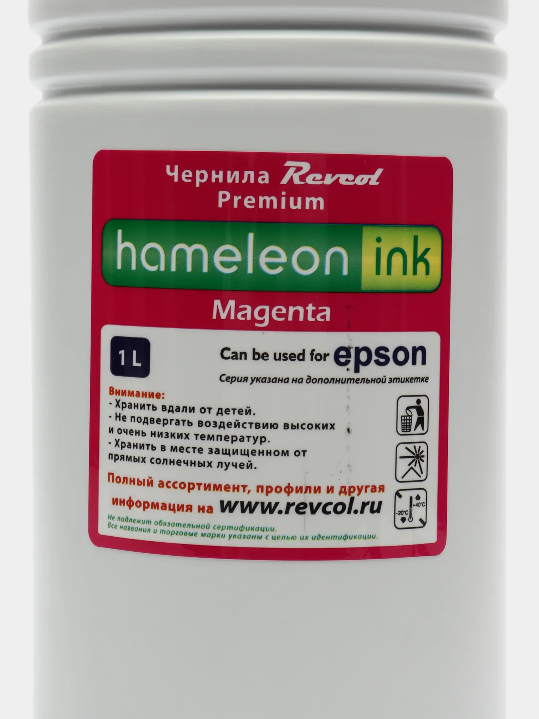 Красный чернила Hameleon для принтеров Epson L-серии 1L