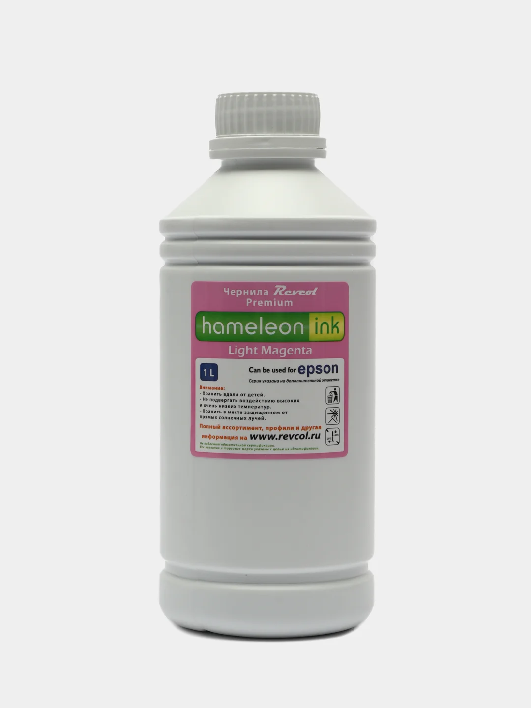 Розовый чернила Hameleon для принтеров Epson L-серии 1L