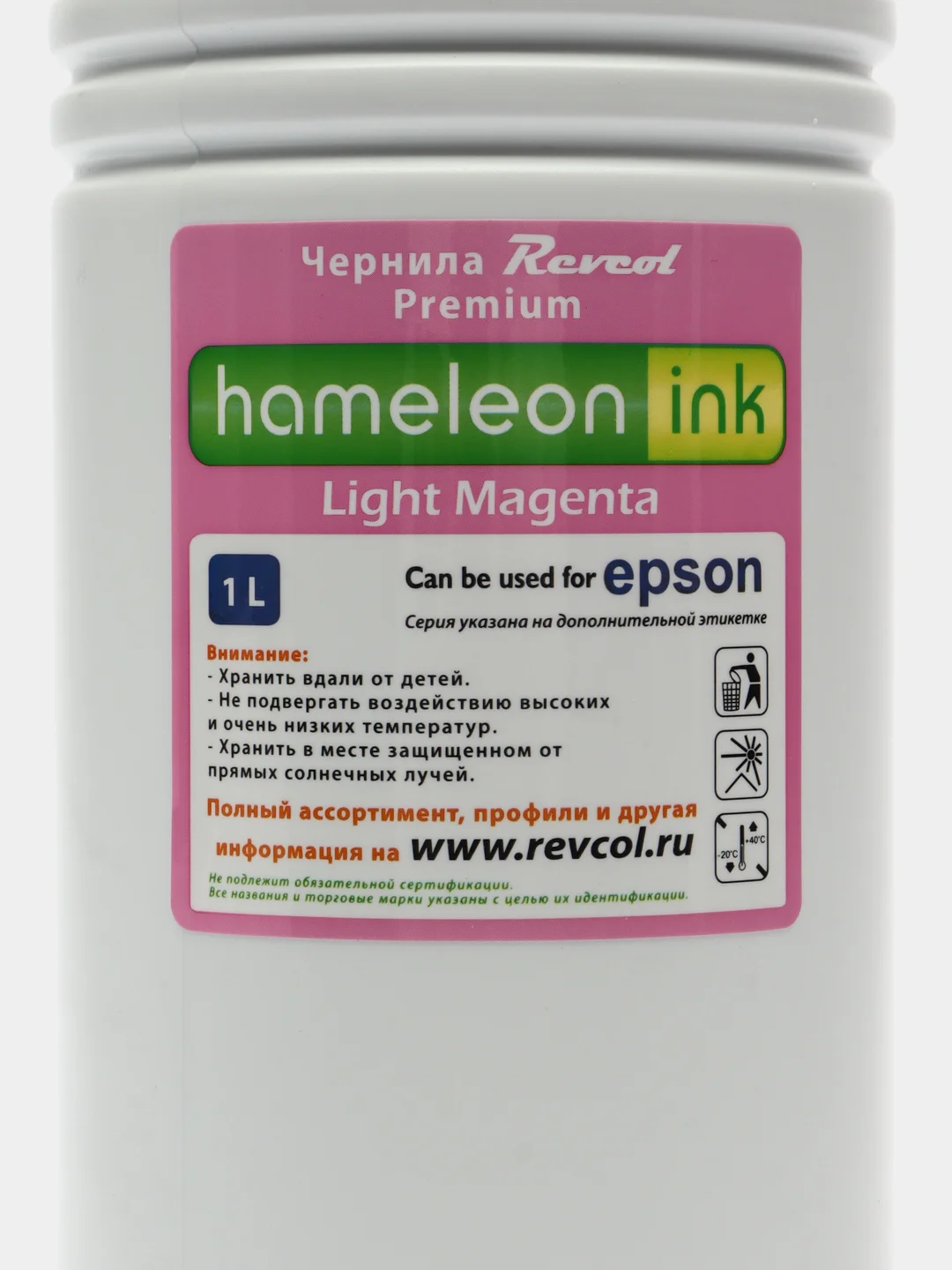 Розовый чернила Hameleon для принтеров Epson L-серии 1L