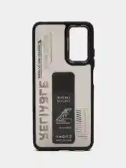 Черный чехол с подставкой на Xiaomi Redmi Note 11 Pro 4G и Xiaomi Redmi Note 12 Pro 4G