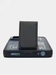 Темно-синий чехол с подставкой на Tecno Spark 20, Spark 20C и Tecno Spark Go 2024