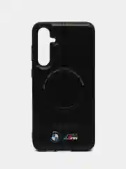 Черный чехол MagSafe на Samsung Galaxy S23 FE (Магсейф Самсунг С23 ФЕ)