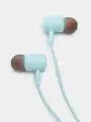 Голубой беспроводные наушники, спортивные, на шею, Bluetooth