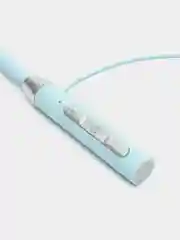 Голубой беспроводные наушники, спортивные, на шею, Bluetooth