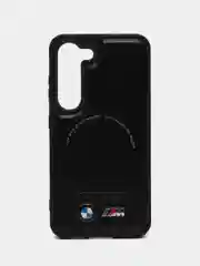 Черный чехол MagSafe на Samsung Galaxy S23 (Магсейф Самсунг С23)
